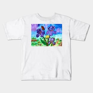 Iris at Sunrise Kids T-Shirt